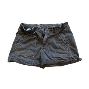 American Eagle Casual Dark Gray Denim Women Shorts